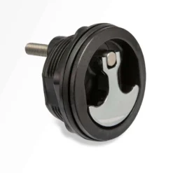 WHITECAP Lift Handle, Compression Latch, Black, Chrome