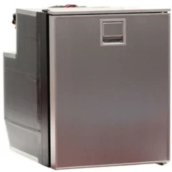 ISOTHERM Cruise 65 Elegance Silver, 2.3 cu.ft., AC/DC, Silver Door, 3-Sided Flange