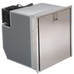 ISOTHERM Drawer 55 - Frost Free Deep Freezer, Stainless Steel - AC/DC, 4-Sided Flange