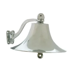 WHITECAP Chrome Plated Brass 12" Ship's Bell