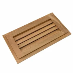 WHITECAP Teak Louvered Insert, 11 3/16" x 6 3/8" x 3/4" -Deals Boat Cabin & Galley Store 17289646 3 1500.07122018093034