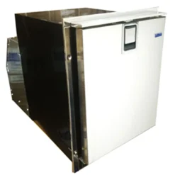 ISOTHERM Low Profile Crescent White Ice Maker, Stainless Steel Door, 115V