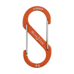 NITE IZE S-Biner&reg; Dual Carabiner Aluminum #4 - Orange