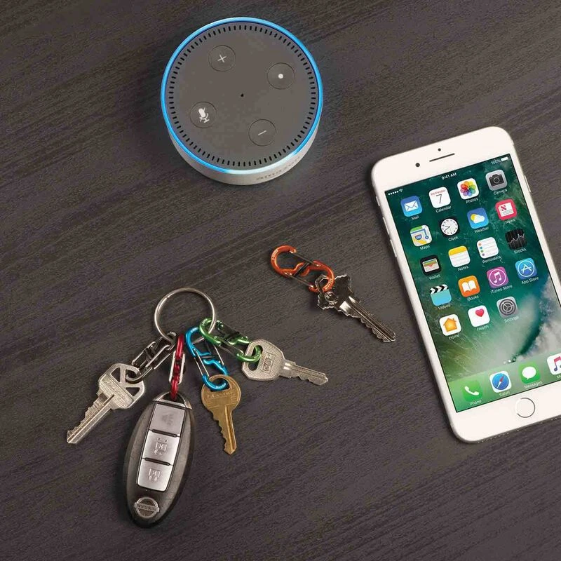 NITE IZE S-Biner® MicroLock® Aluminum, 5-Pack - Assorted 4 NITE IZE S-Biner® MicroLock® Aluminum, 5-Pack - Assorted - Image 4