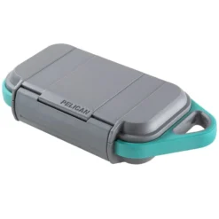 PELICAN PRODUCTS G40 Waterproof Go Case, Slate/Teal