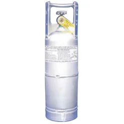 WORTHINGTON Aluminum LPG Cylinder, 6 lb. (1.4 gal) Vertical Orientation