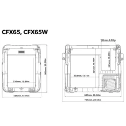 DOMETIC 60 Liter AC/DC Portable Refrigerator/Freezer -Deals Boat Cabin & Galley Store 19747807 5 1500.15082019023140