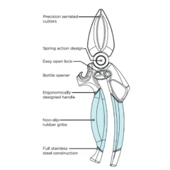 TOADFISH Crab and Lobster Cutter -Deals Boat Cabin & Galley Store 20267654 7 1500.19042021103049