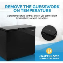 NEW AIR 6.7 Cu Ft. Compact Chest Freezer -Deals Boat Cabin & Galley Store 20279956 9 1500.01072021100106