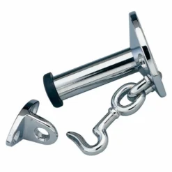 PERKO Door Stop with Hook - 3 1/4"